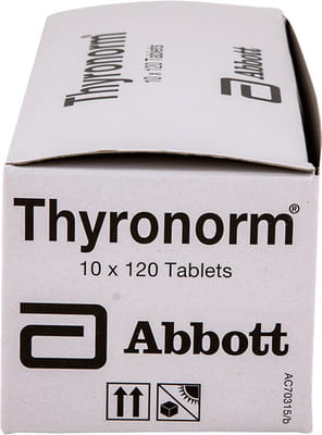Thyronorm 12.5mcg Bottle Of 120 Tablets