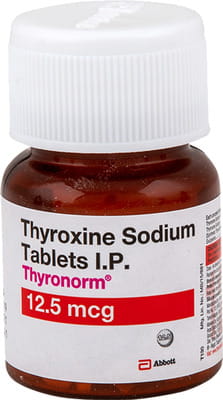 Thyronorm 12.5mcg Bottle Of 120 Tablets