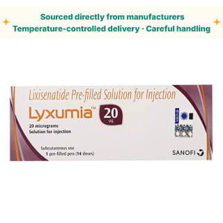 Lyxumia 20Mcg Pre Filled Pen Of 3Ml Solution For Injection