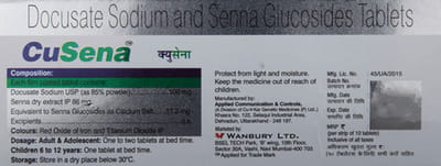 Cusena Strip Of 10 Tablets