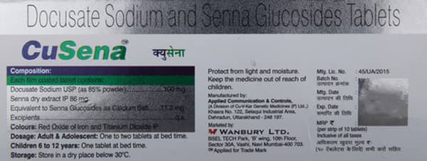 Cusena Strip Of 10 Tablets