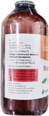 Sucralcoat O Peppermint Flavour Sugar Free Bottle Of 200ml Suspension