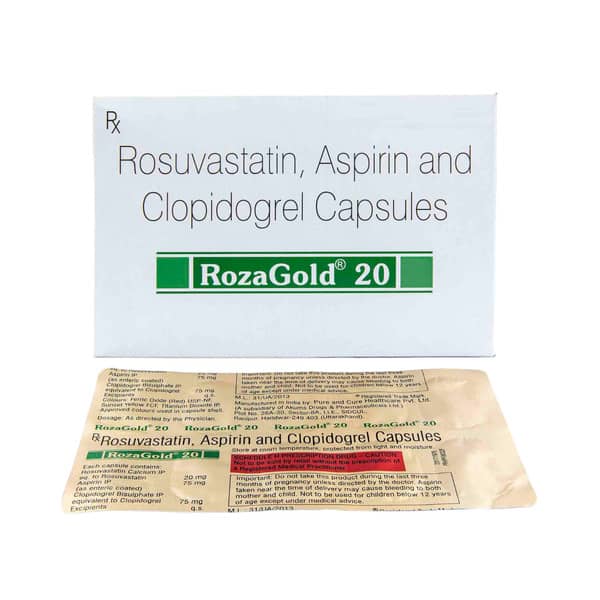 Rozagold 20 Capsule