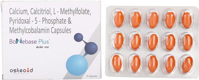 Bonebase Plus Strip Of 15 Capsules