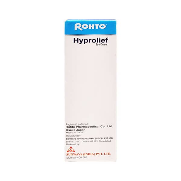 Hyprolief Bottle Of 10Ml Eye Drops