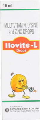 Hovite L Bottle Of 15ml Oral Drops