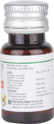 Hovite L Bottle Of 15ml Oral Drops