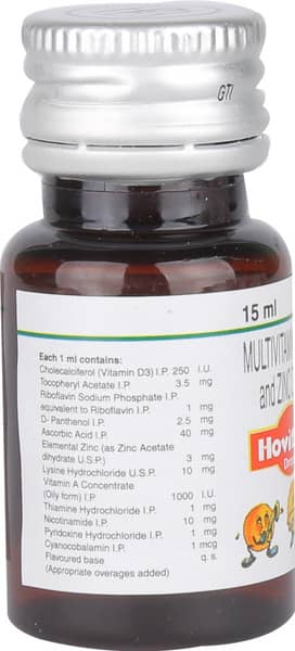 Hovite L Bottle Of 15Ml Oral Drops