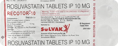Recotor 10mg Tablet