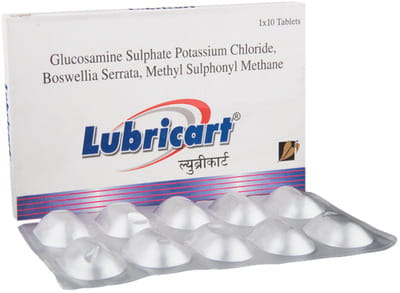 Lubricart Strip Of 10 Tablets