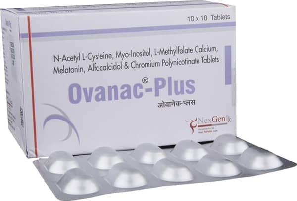 Ovanac Plus 600Mg Strip Of 10 Tablets
