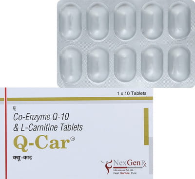 Q Car Strip Of 10 Tablets