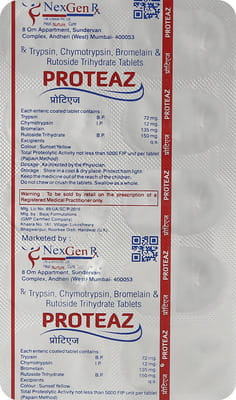 Proteaz Strip Of 10 Tablets