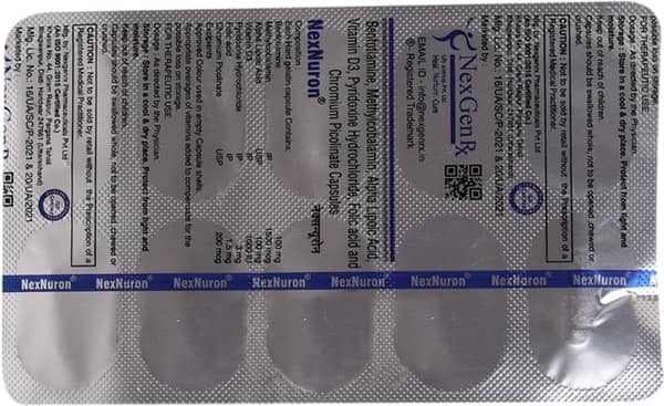Nexnuron Strip Of 10 Capules