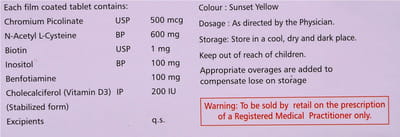 Ycyst Forte Strip Of 10 Tablets