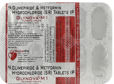 Glynova M1 Strip Of 10 Tablets