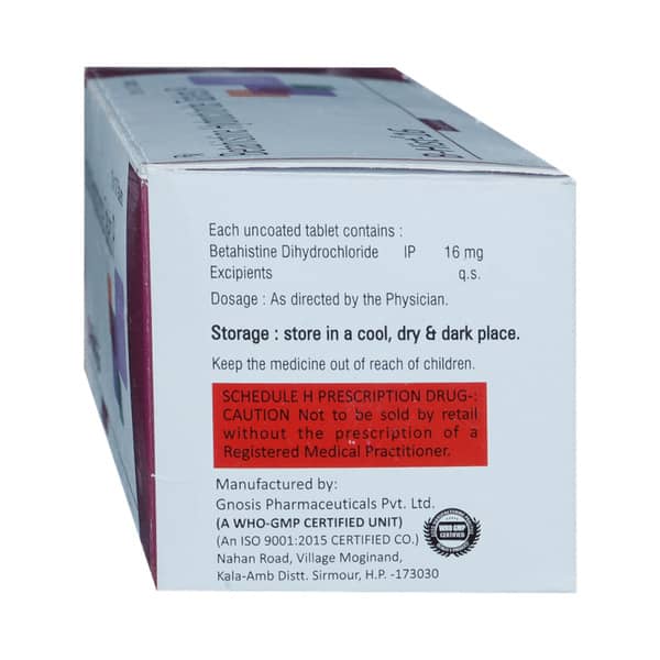 B Hist 16mg Tablets (Ttpl)