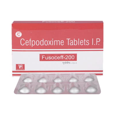 Fusoceff 200mg Strip Of 10 Tablets