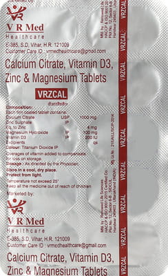 Vrzcal Strip Of 10 Tablets