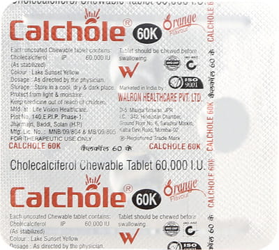 Calchole 60k Tablet
