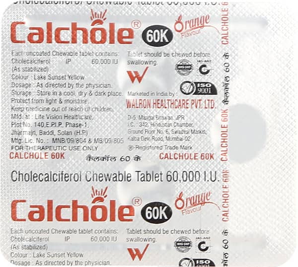 Calchole 60k Tablet