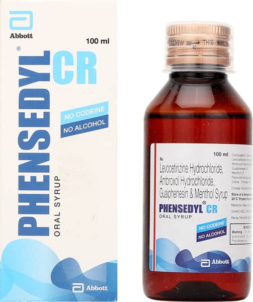 Phensedyl Cr Bottle Of 100ml Syrup