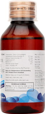 Phensedyl Cr Bottle Of 100ml Syrup