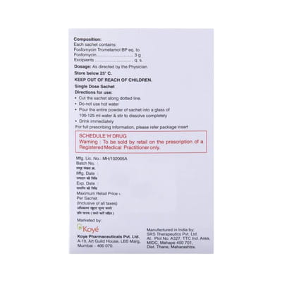 Fosfoe Sachet Of 8gm Oral Powder