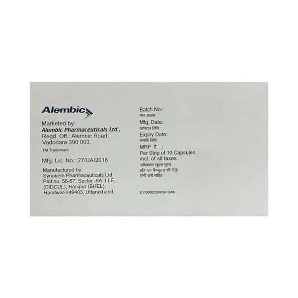 Rosave C 20Mg Strip Of 10 Capsules