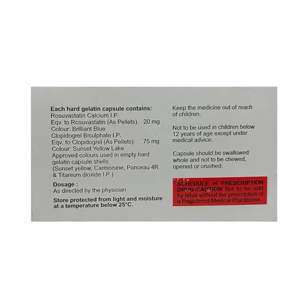 Rosave C 20Mg Strip Of 10 Capsules