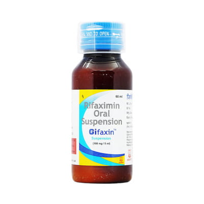Gifaxin Bottle Of 60ml Suspension