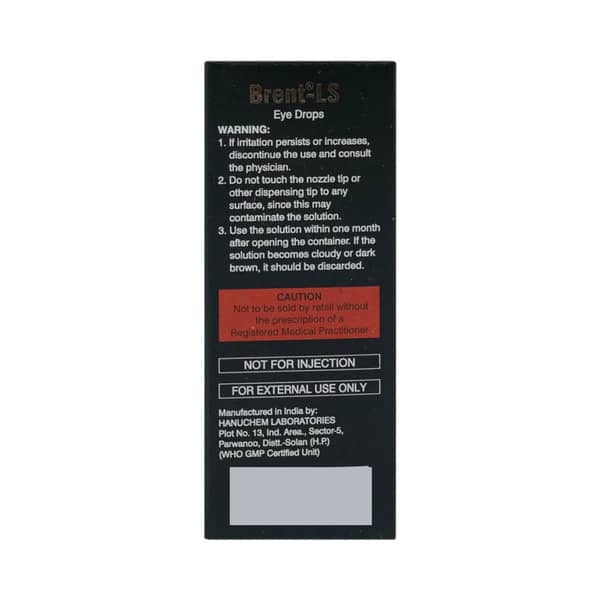 Brent Ls Bottle Of 5ml Eye Drops