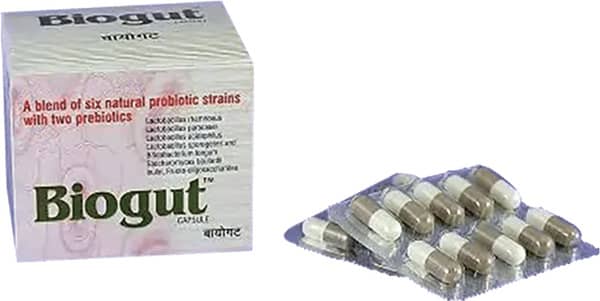 Biogut Strip Of 10 Capsules