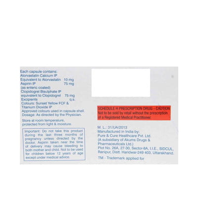 Storva Trio 10mg Strip Of 10 Tablets