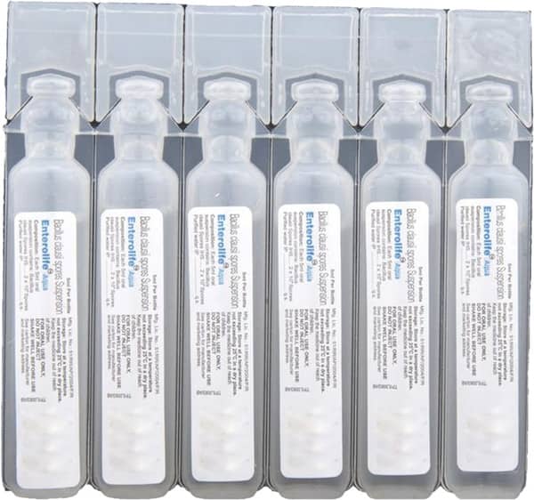 Enterolife Aqua Mini Bottle Of 5ml Suspension (Pack Of 10)