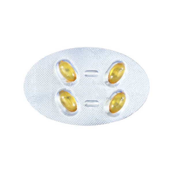 Zarki D3 Strip Of 4 Capsules