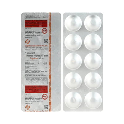 Cognisart Mt 50mg Strip Of 10 Tablets