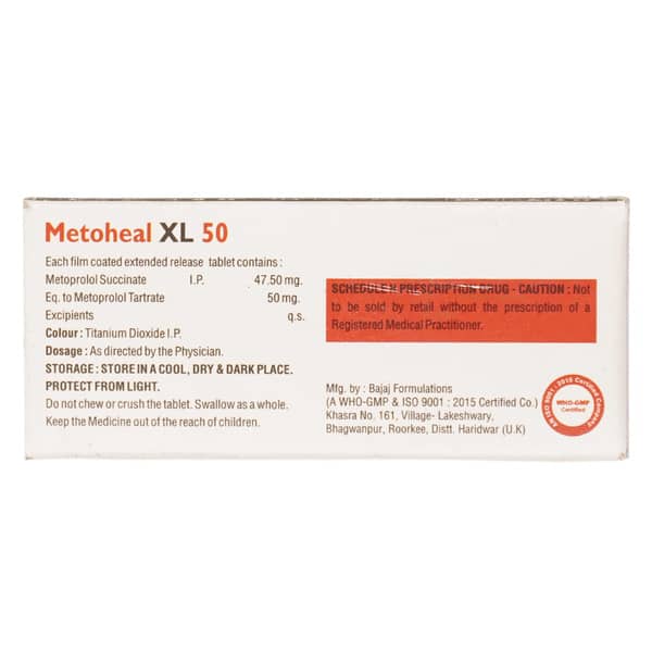 Metoheal Xl 50Mg Strip Of 10 Tablets