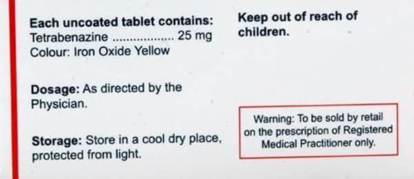 Atrest 25mg Strip Of 10 Tablets