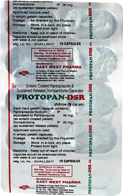 Protopan Dsr Strip Of 10 Capsules