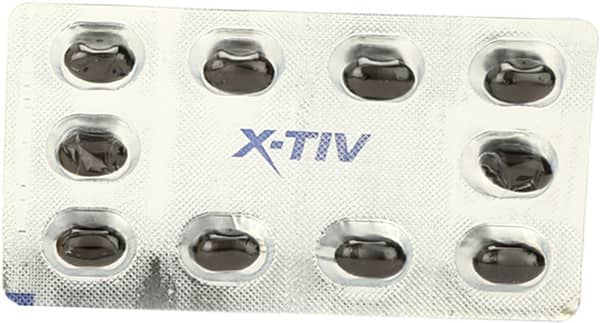 X Tiv Strip Of 10 Capsules