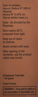 Thrombotroy Qps Bottle Of 5ml Solution