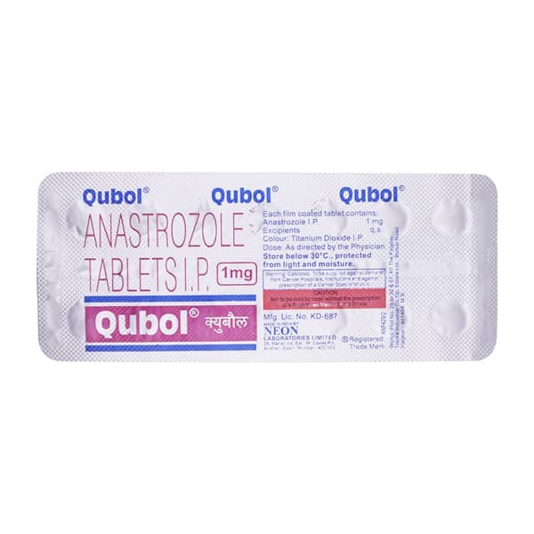 Qubol 1Mg Strip Of 14 Tablets