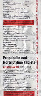 Nervilax Nt Strip Of 10 Tablets
