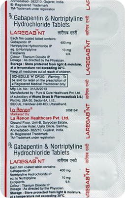 Laregab Nt Strip Of 10 Tablets