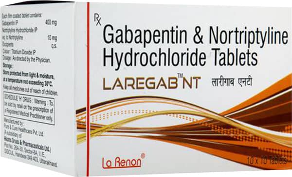Laregab Nt Strip Of 10 Tablets