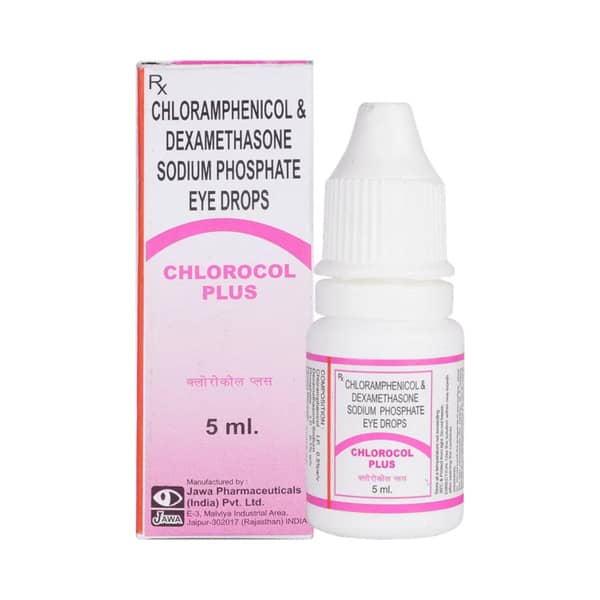 Chlorocol Plus Bottle Of 5Ml Eye Drops