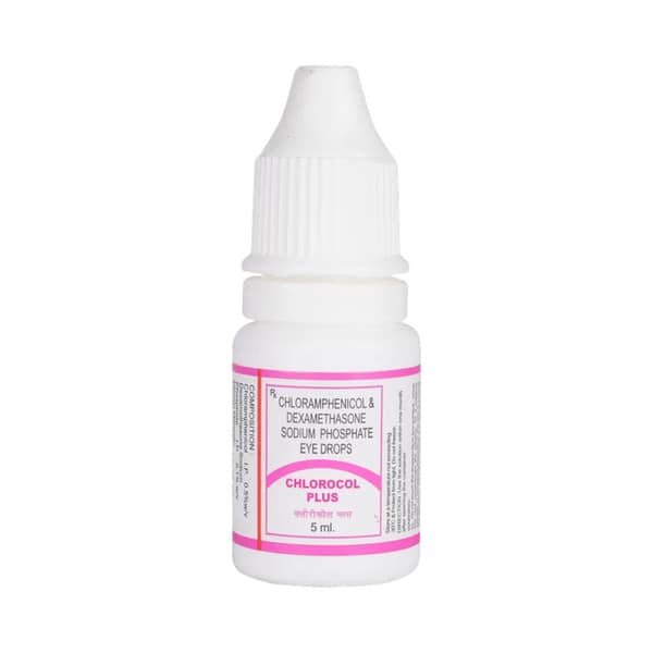 Chlorocol Plus Bottle Of 5Ml Eye Drops
