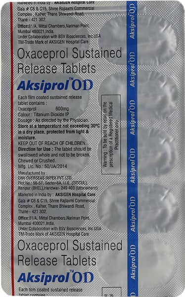 Aksiprol Od Tablet