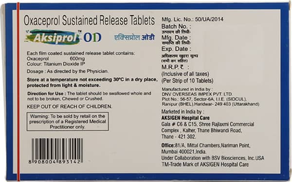 Aksiprol Od Tablet